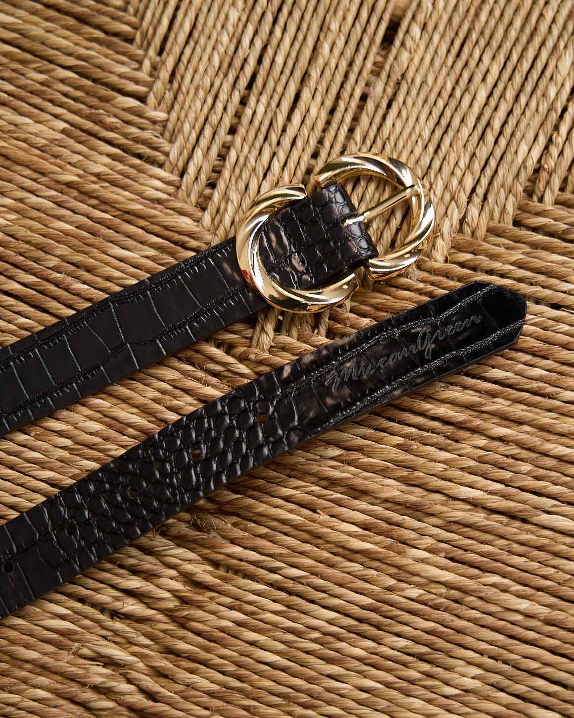 Ceinture motif croco Gianna - Image 2