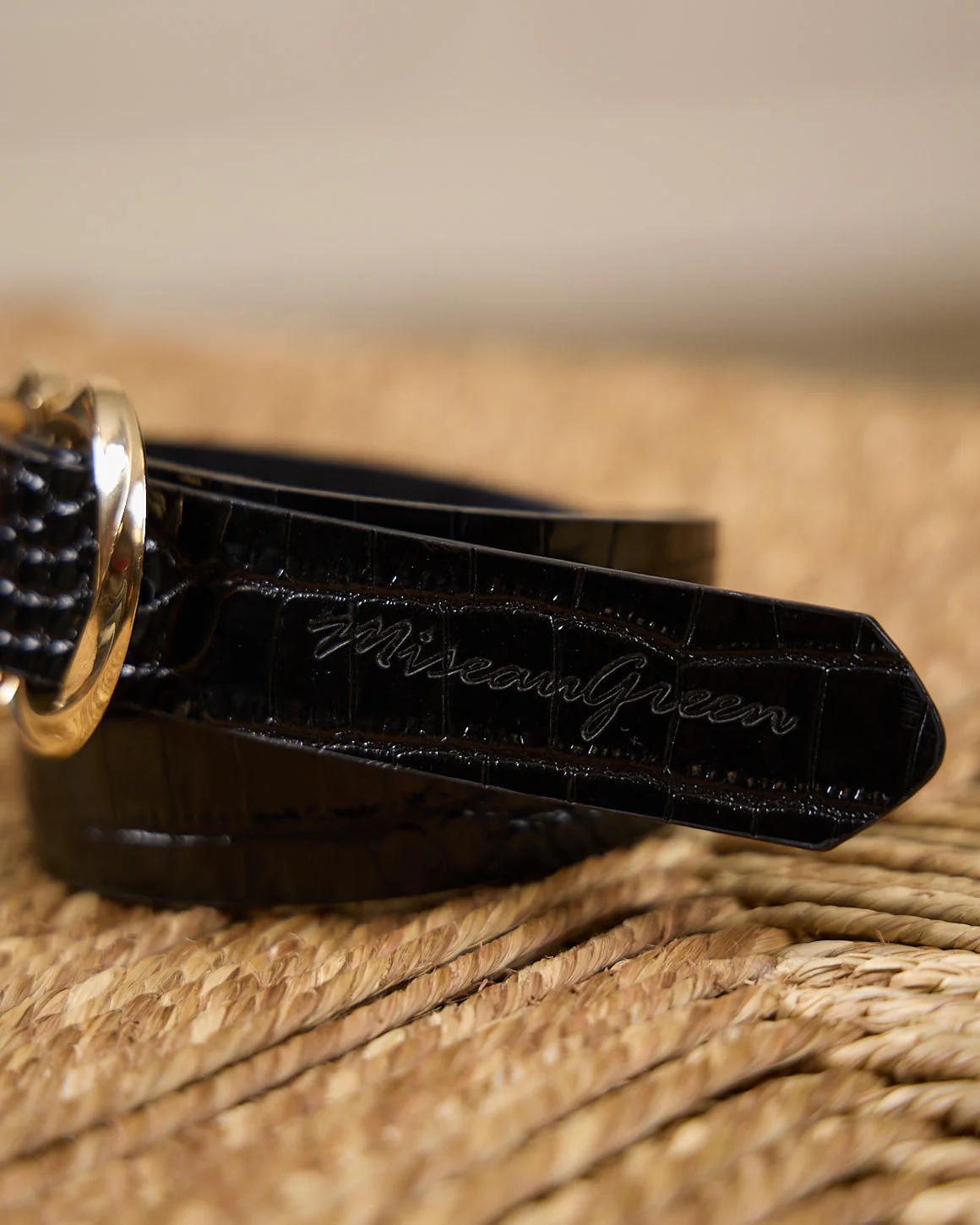 Ceinture motif croco Gianna - Image 3