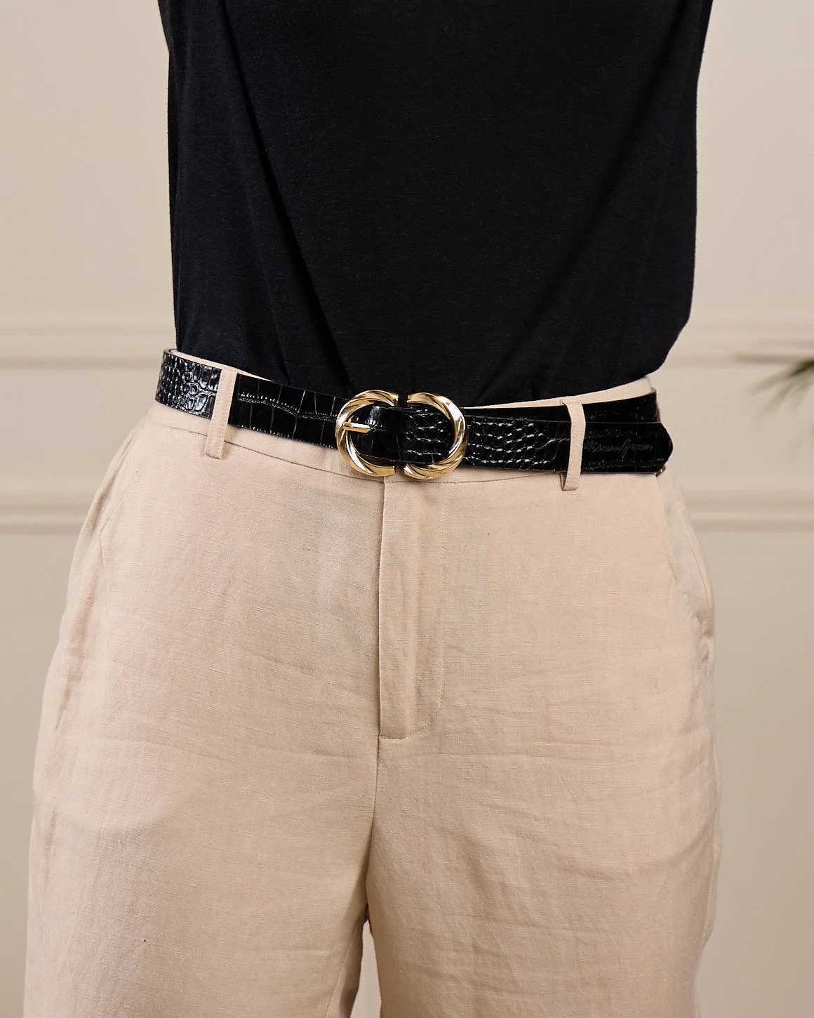 Ceinture motif croco Gianna - Image 4