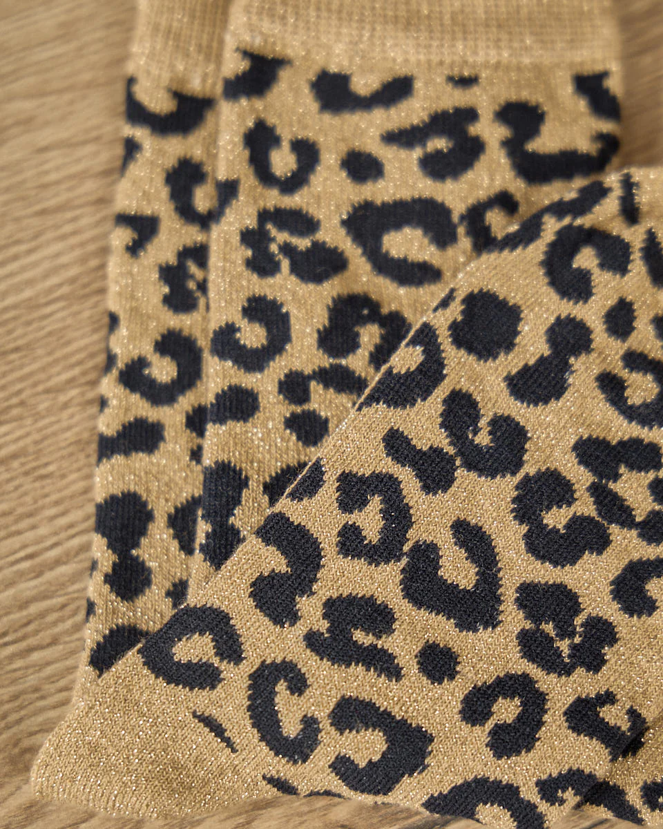 Chaussettes léopard Eloïse - Image 4