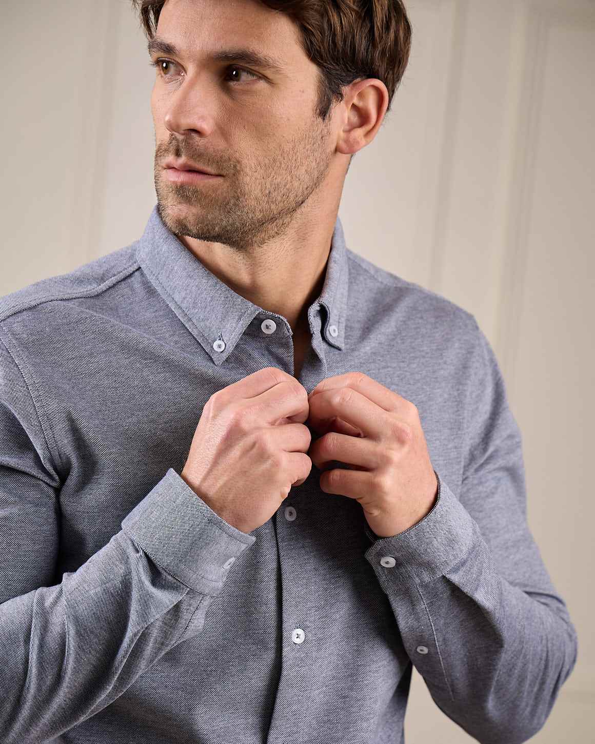Chemise maille piquée