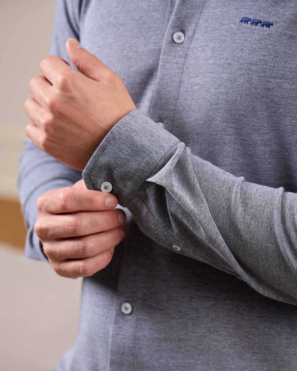 Chemise maille piquée - Image 3