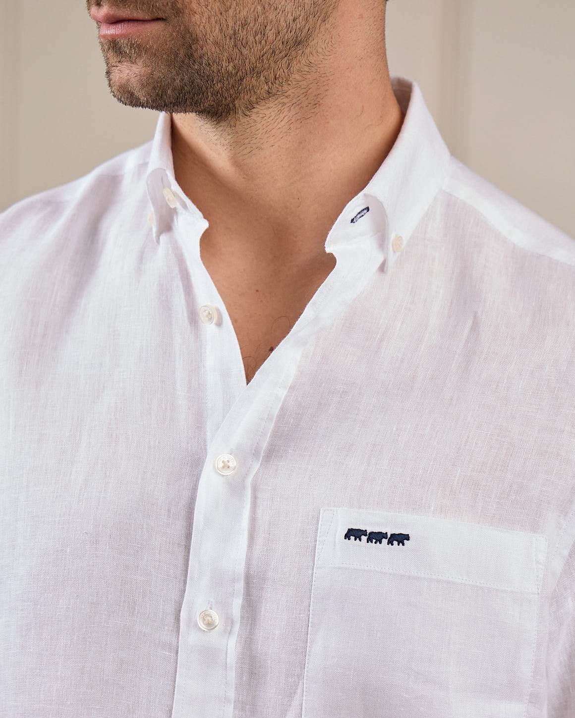Chemise lin Giulio - Image 3