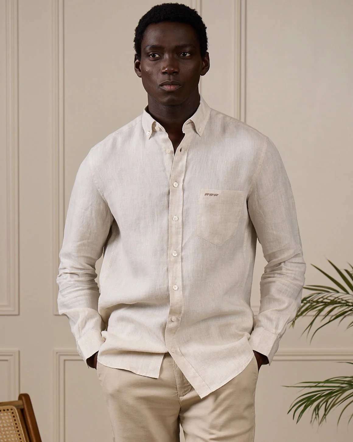 Chemise lin Gibson