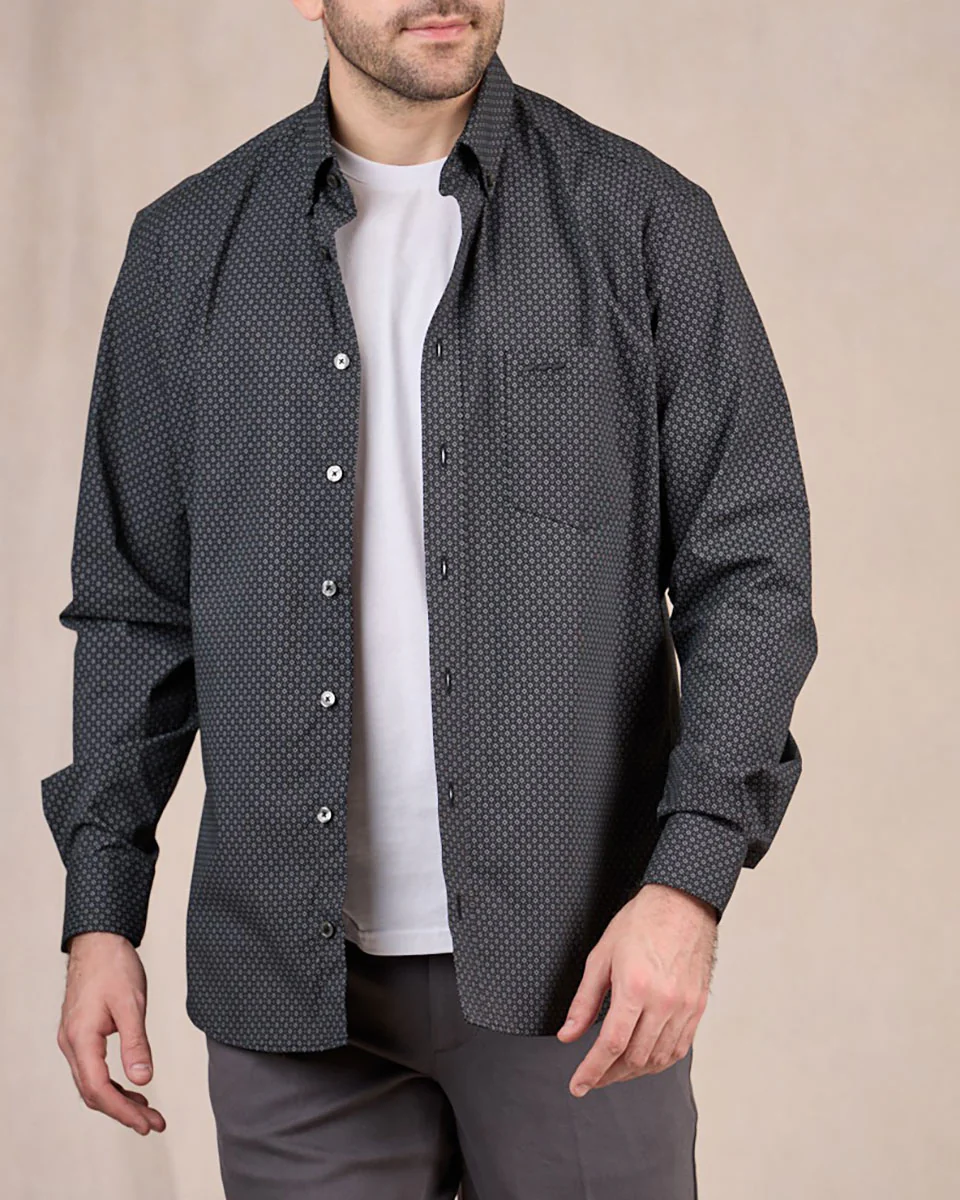 Chemise à micro motifs - Image 3