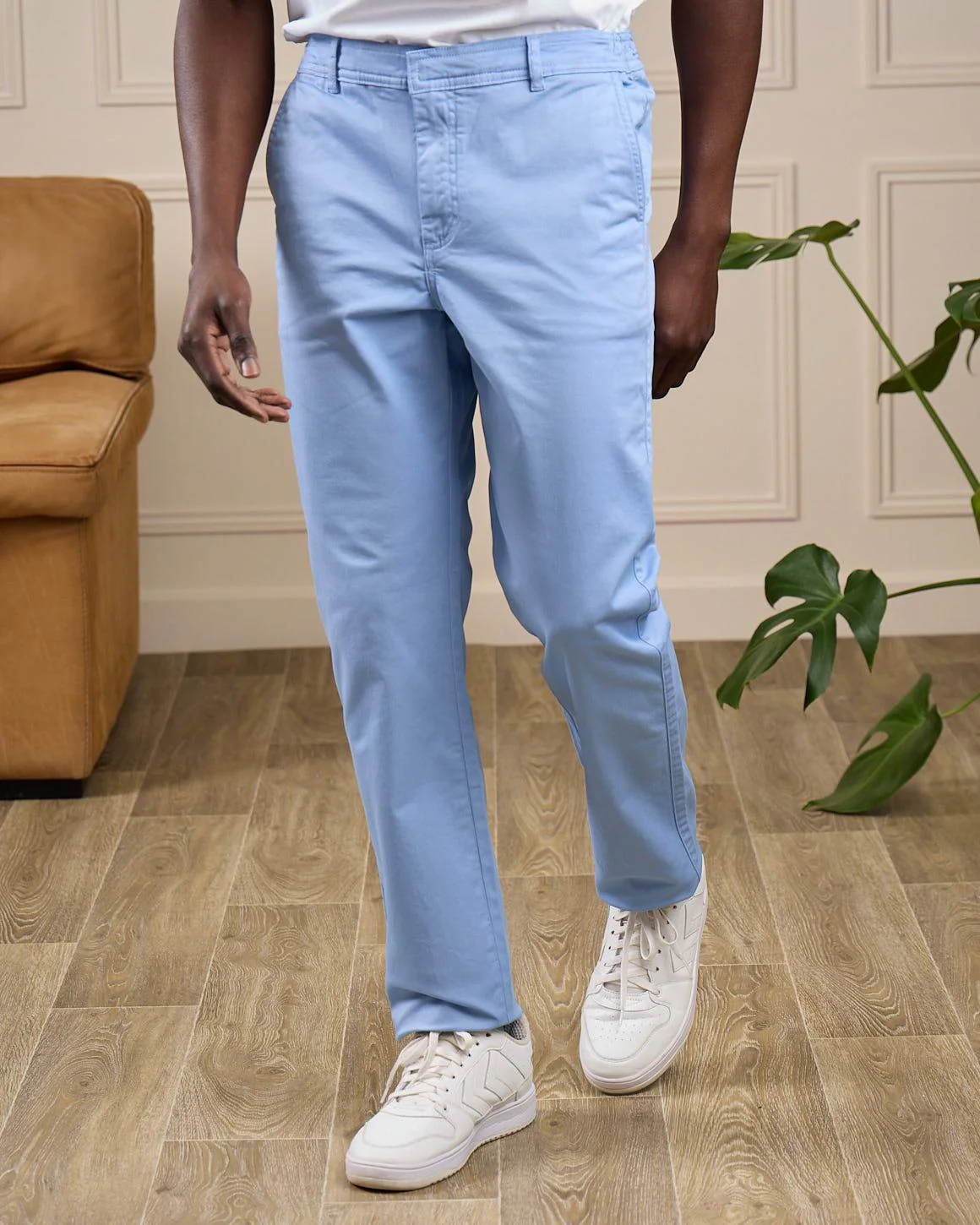 Chino coupe ajustée