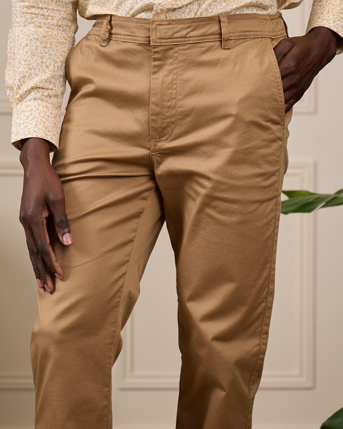 Chino coupe ajustée