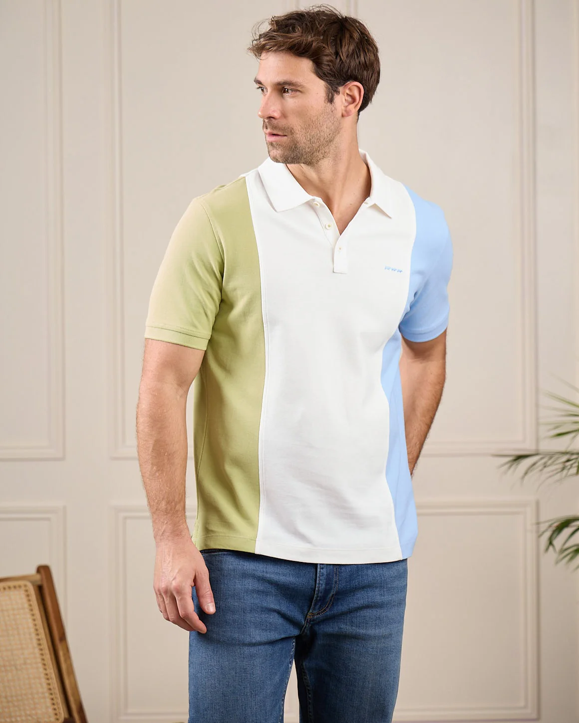 Polo colorblock Garret