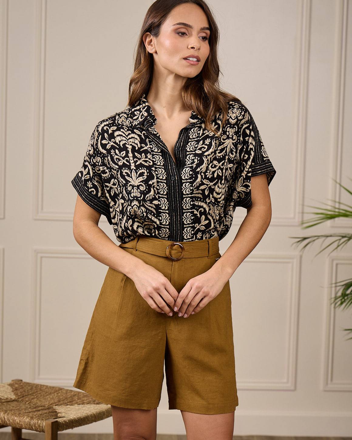 Short lin et viscose - Image 2