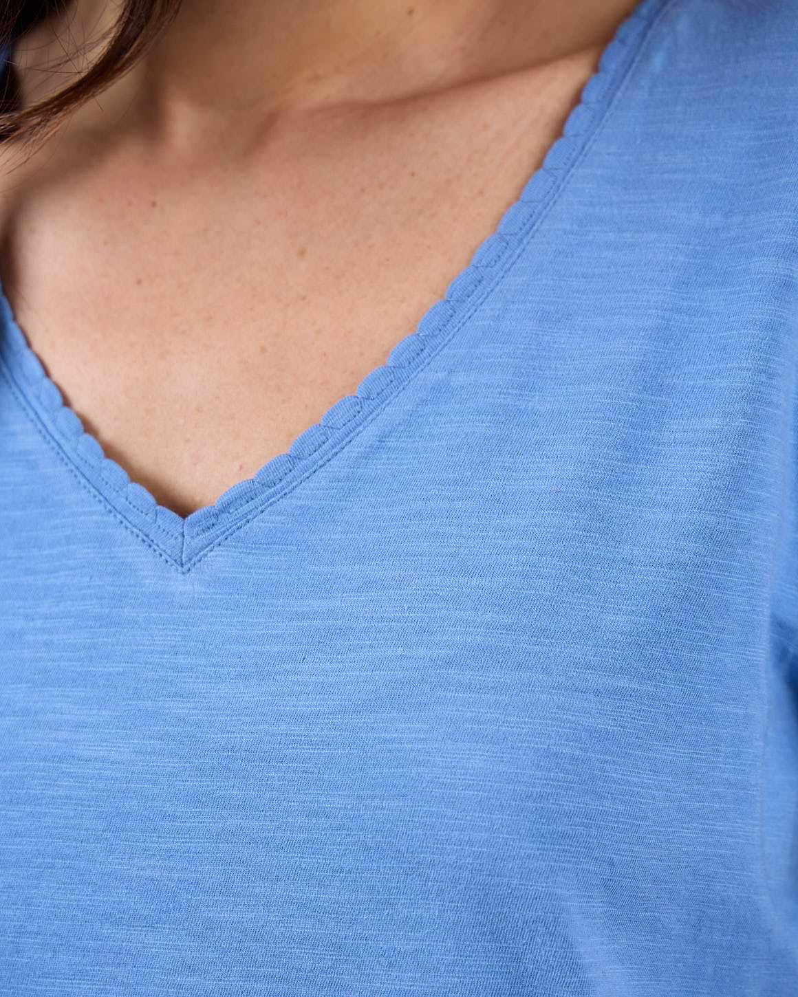 T-shirt col V - Image 4