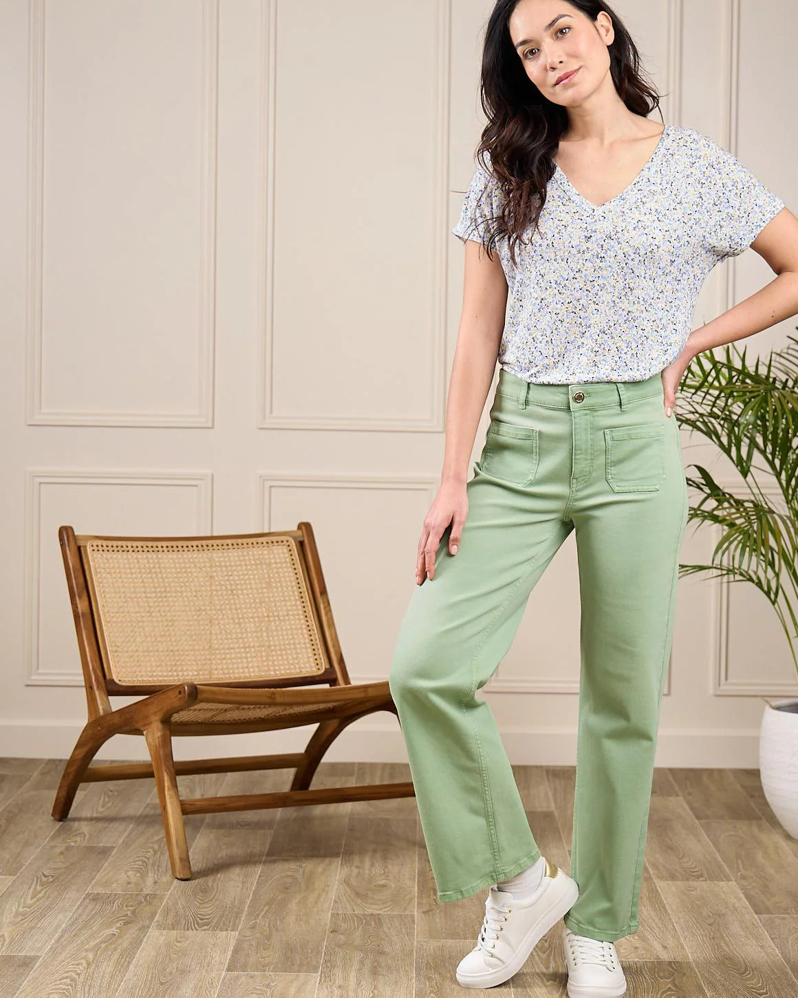 T-shirt viscose et lin - Image 3