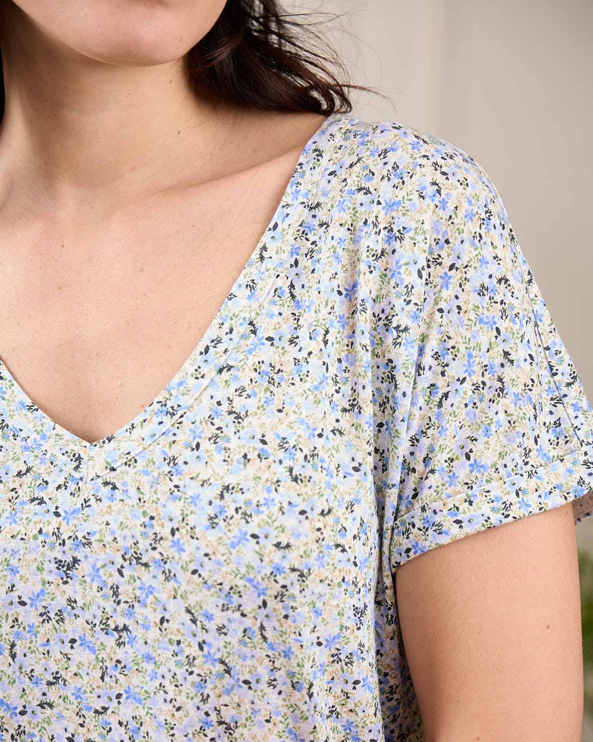 T-shirt viscose et lin - Image 4