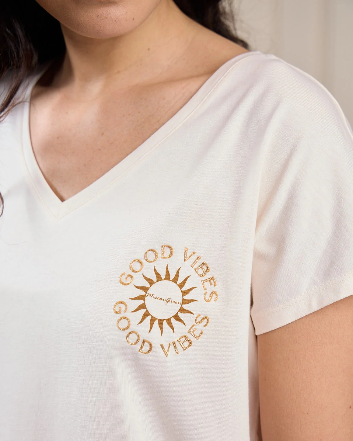 T-shirt brillant - Image 2