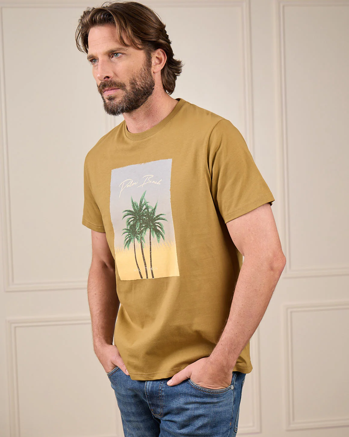 T-shirt palmiers
