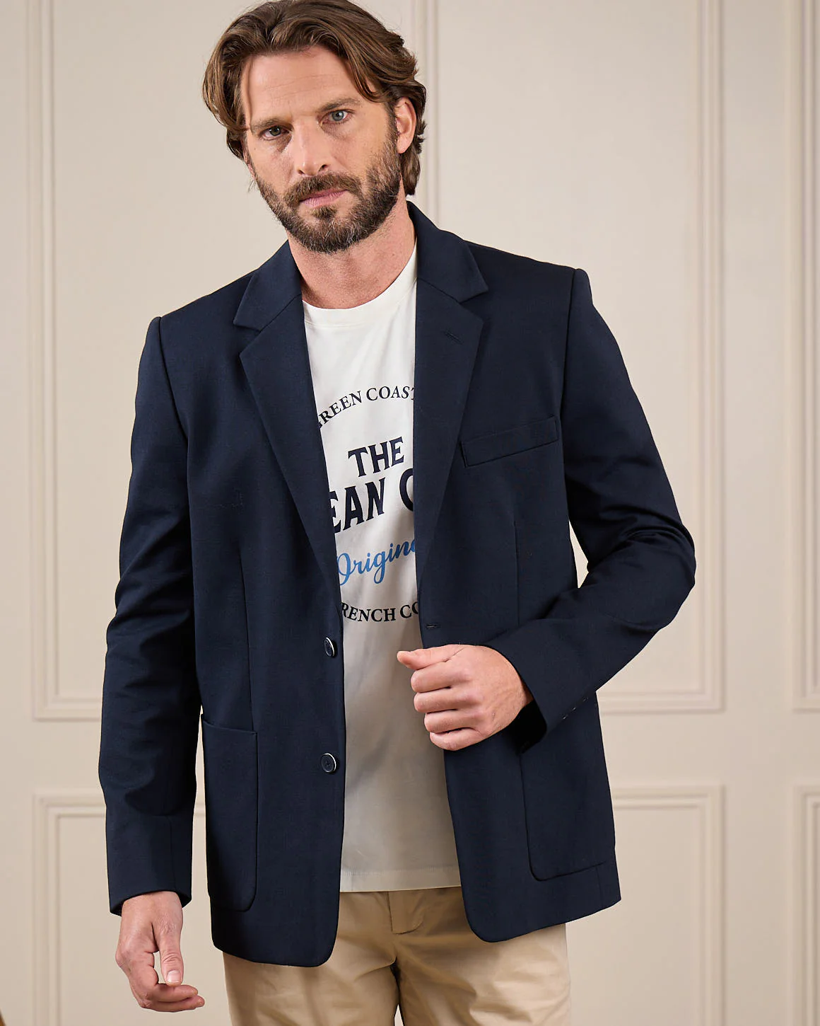 Veste blazer maille Geremy